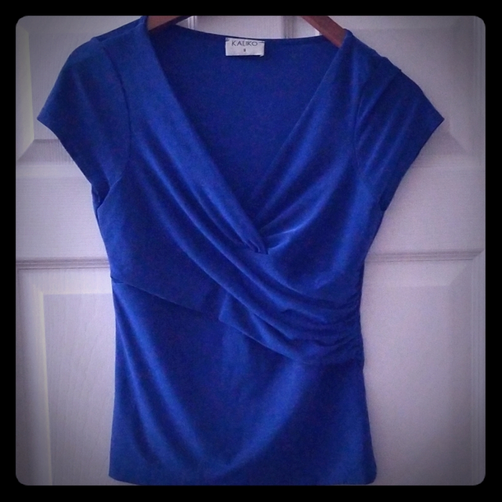 Womens blue ]Kaliko blouse